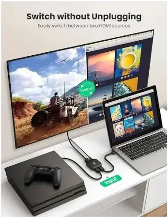 UGREEN HDMI SWITCHER 2 IN 1 OUT  4KX2K@60HZ 80126 thumbnail 17