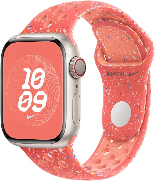 APPLE WATCH 41MM MAGIC EMBER NIKE SPORT BAND S/M MUUX3 thumbnail 5