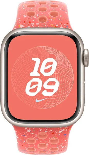 APPLE WATCH 41MM MAGIC EMBER NIKE SPORT BAND S/M MUUX3 thumbnail 4