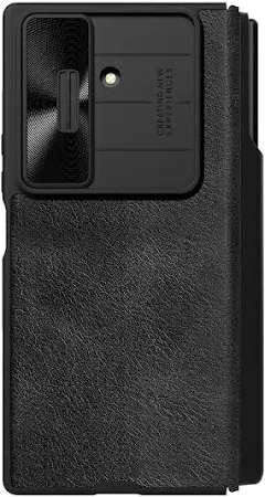 NILLKIN SAMSUNG GALAXY Z FOLD 7 QIN PRO LEATHER CASE BLACK thumbnail 10