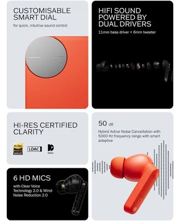NOTHING CMF BUDS PRO 2 ORANGE B172 thumbnail 21