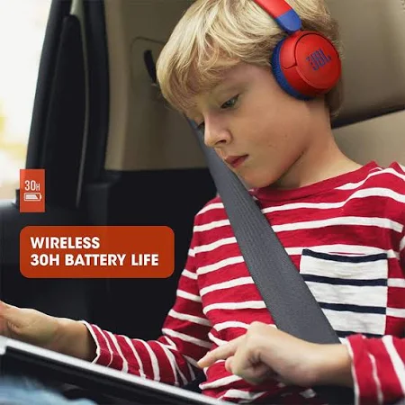 JBL BLUETOOTH HEADPHONES JR310 RED thumbnail 14