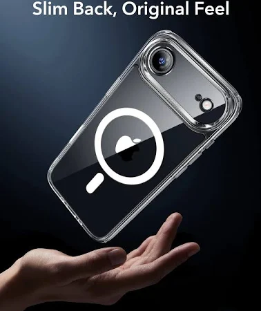 ESR CLASSIC HYBRID MAGNETIC CASE CAM CONTROL COMPATIBLE WITH IPHONE 17 AIR CLEAR thumbnail 15