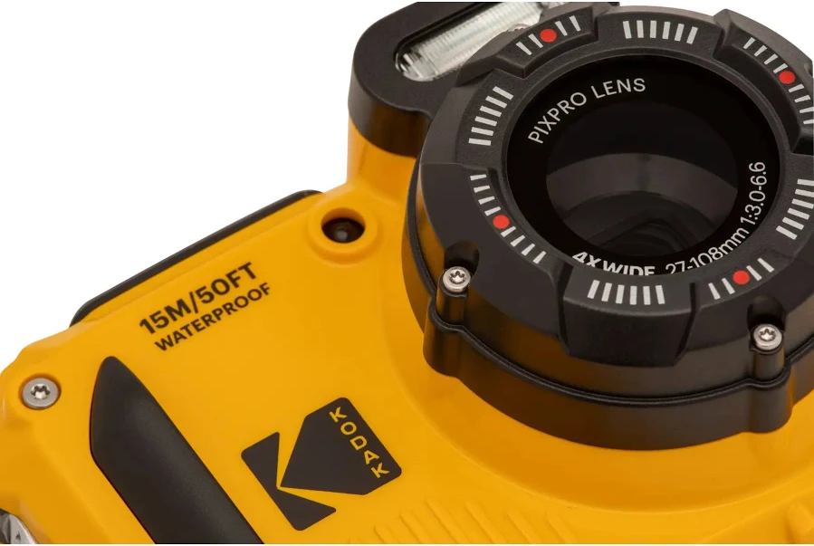 KODAK PIXPRO DIGITAL CAMERA YELLOW WPZ2 thumbnail 10