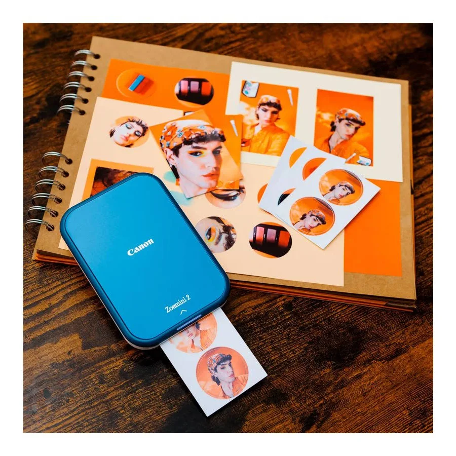CANON ZOEMINI 2 PORTABLE PHOTO PRINTER NAVY BLUE EZ2-6063 thumbnail 20