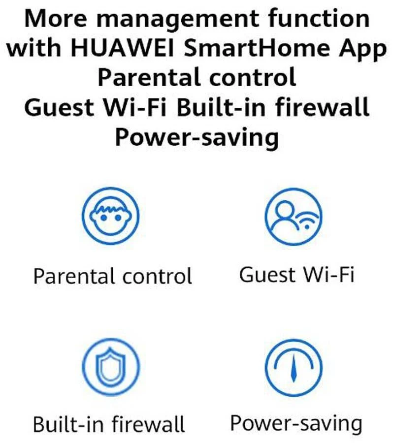 HUAWEI WIFI DUAL BAND AC1300 WL ROUTER 1.2GHZ WHITE WS5200 thumbnail 19