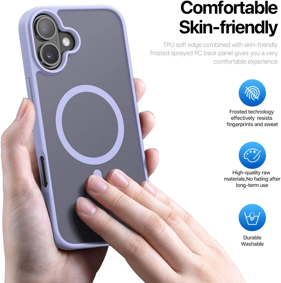 DUXDUCIS IPHONE 17 YIND CASE LIGHT PURPLE YIND0138 thumbnail 5