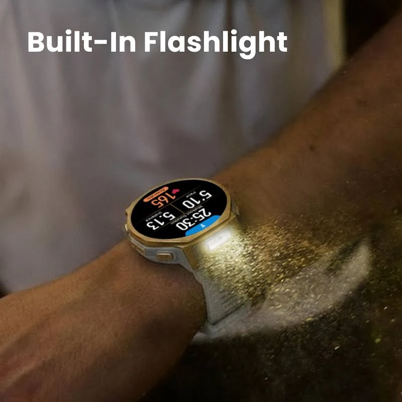 AMAZFIT T-REX 3 PRO 48MM SMART WATCH TACTICAL BLACK A2444 thumbnail 11