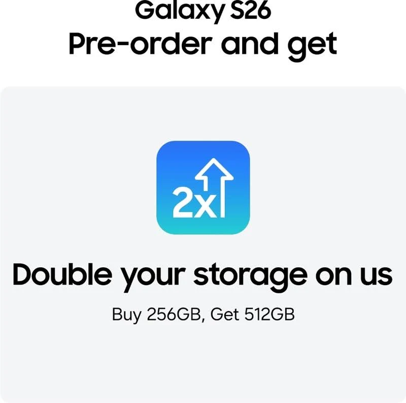 SAMSUNG GALAXY S26 5G 12GB 256GB WHITE SM-S942BDS thumbnail 4
