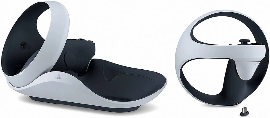 SONY PLAY STATION VR2 SENSE CONTROLLER CHARGING STATION CFI-ZSS1 thumbnail 7