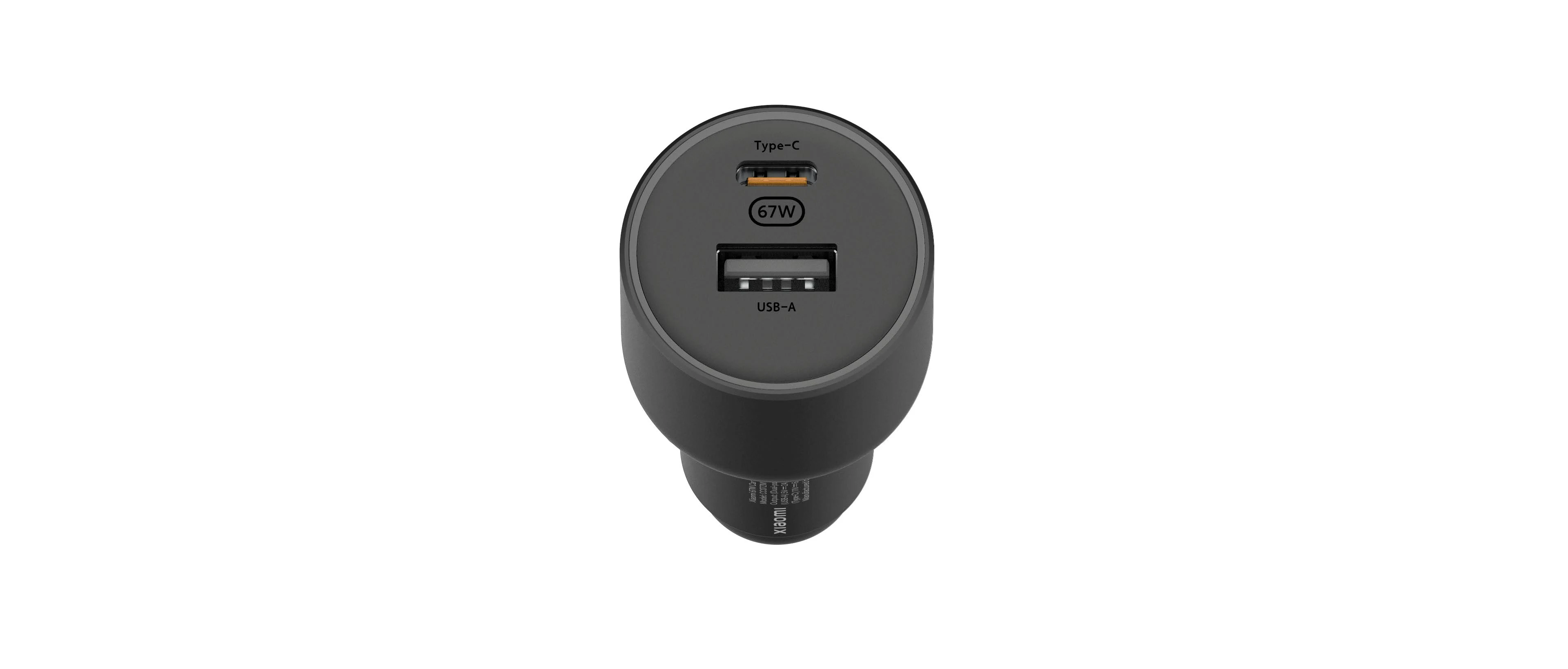 MI XIAOMI 67W CAR CHARGER USB A + TYPE C BLACK CC07ZM thumbnail 10
