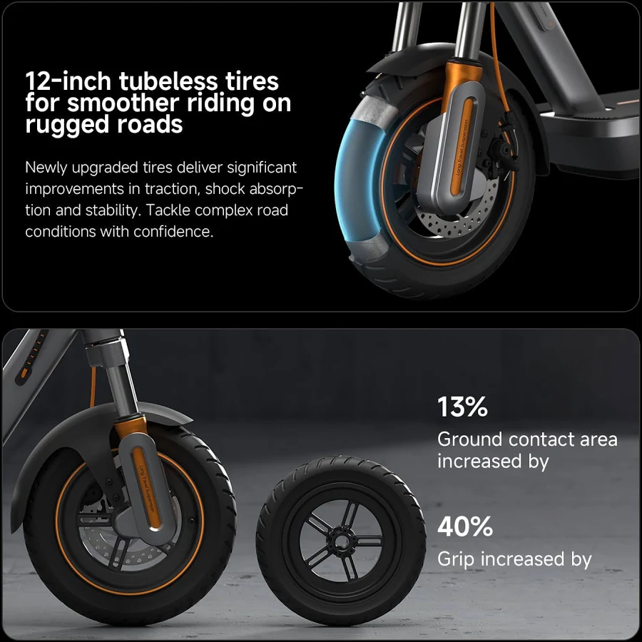 MI XIAOMI ELECTRIC SCOOTER 6 MAX GREY DDHBC06XB thumbnail 9