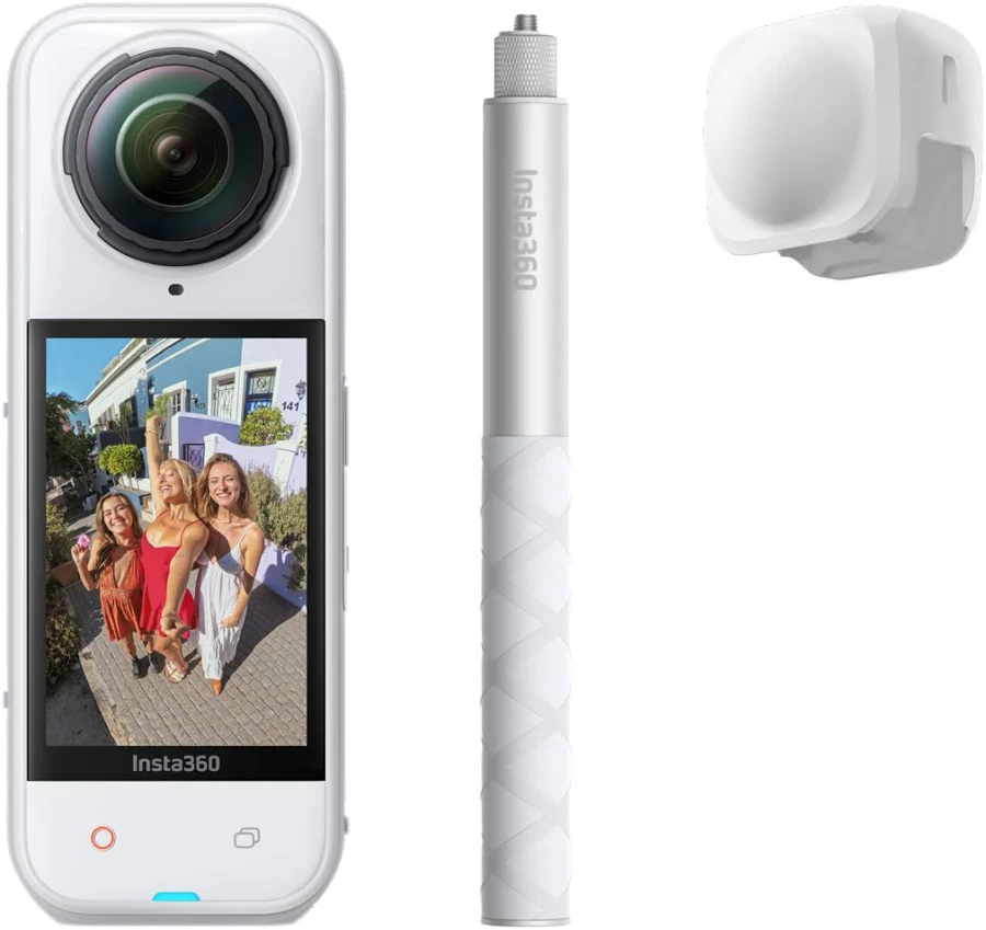 INSTA 360 X5 8K 360 ACTION CAMERA WHITE CINSAAHA thumbnail 6