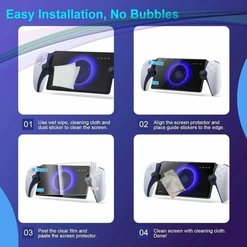 SONY PS5 PORTAL GLASS SCREEN PROTECTOR CLEAR thumbnail 10