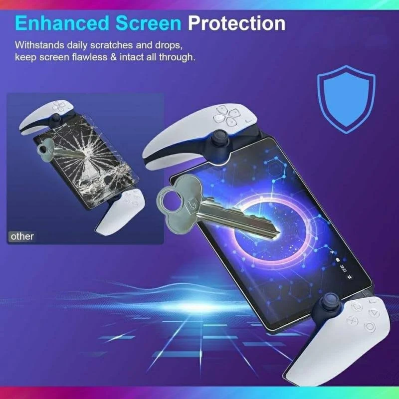 SONY PS5 PORTAL GLASS SCREEN PROTECTOR CLEAR thumbnail 9