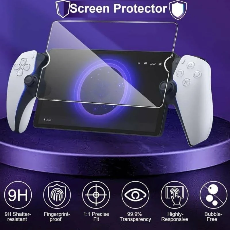 SONY PS5 PORTAL GLASS SCREEN PROTECTOR CLEAR thumbnail 8