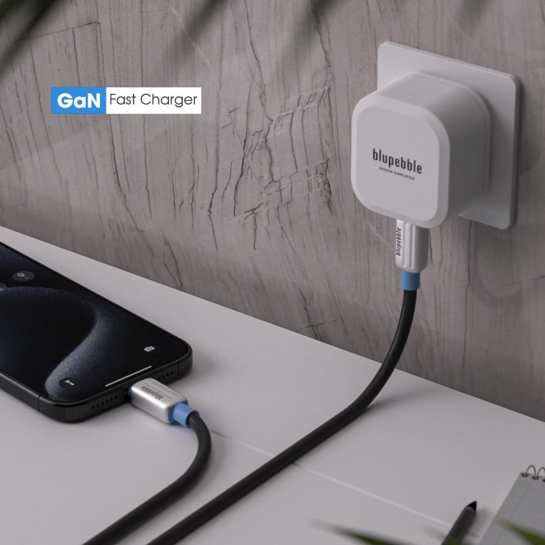 BluPebble Single Port PD GaN Fast Charging Charger 30W thumbnail 4