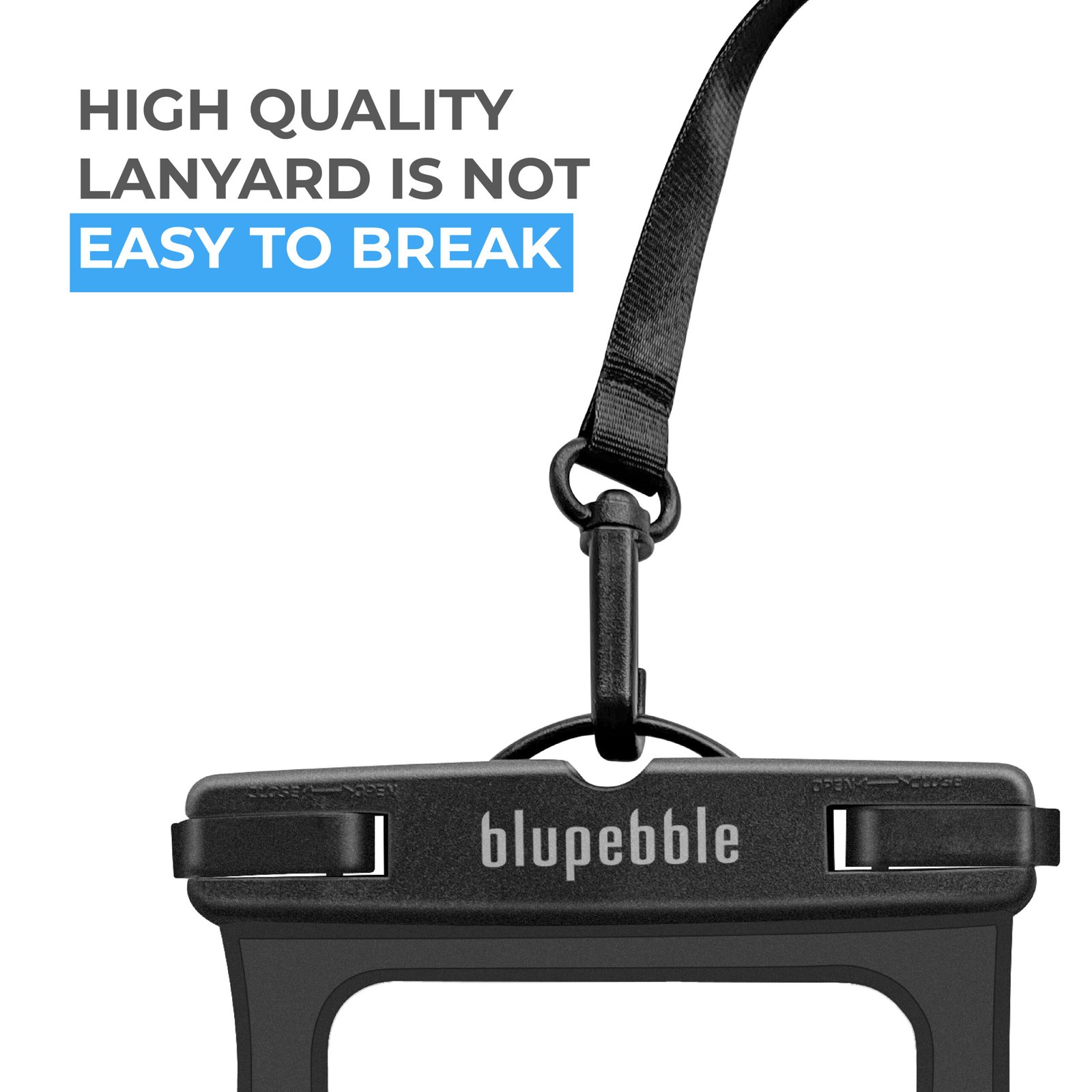 BLUPEBBLE SPLASH WATERPROOF BAG BLACK BP-SPLASH72-BK thumbnail 9