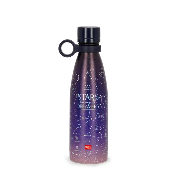 LEGAMI HOT AND COLD VACCUM BOTTLES STARSBELONG TO DREAMERS 500ML PURPLE
