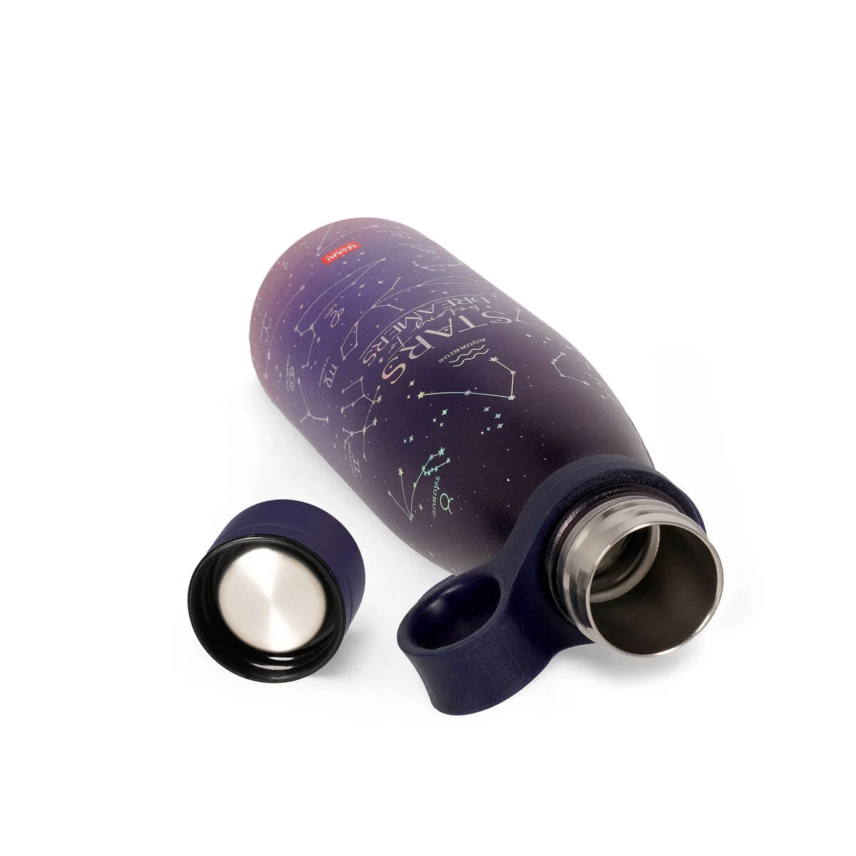 LEGAMI HOT AND COLD VACCUM BOTTLES STARSBELONG TO DREAMERS 500ML PURPLE thumbnail 5