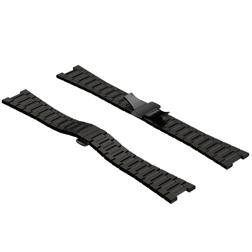 LEVELO ROYAL APPLE WATCH ULTRA STAINLESS STEEL BAND 49MM BLACK thumbnail 3