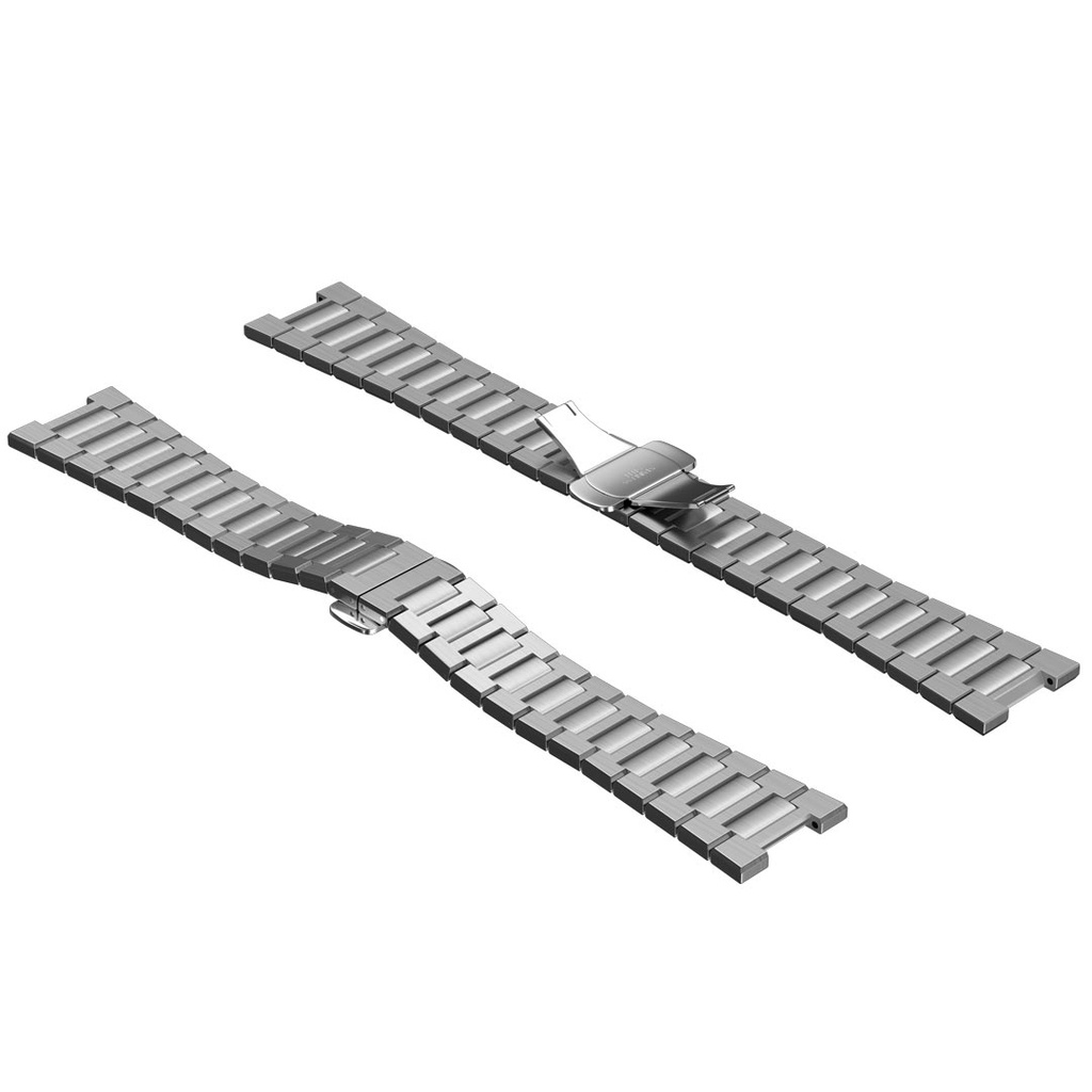 LEVELO ROYAL APPLE WATCH ULTRA STAINLESS STEEL BAND 49MM SILVER thumbnail 3