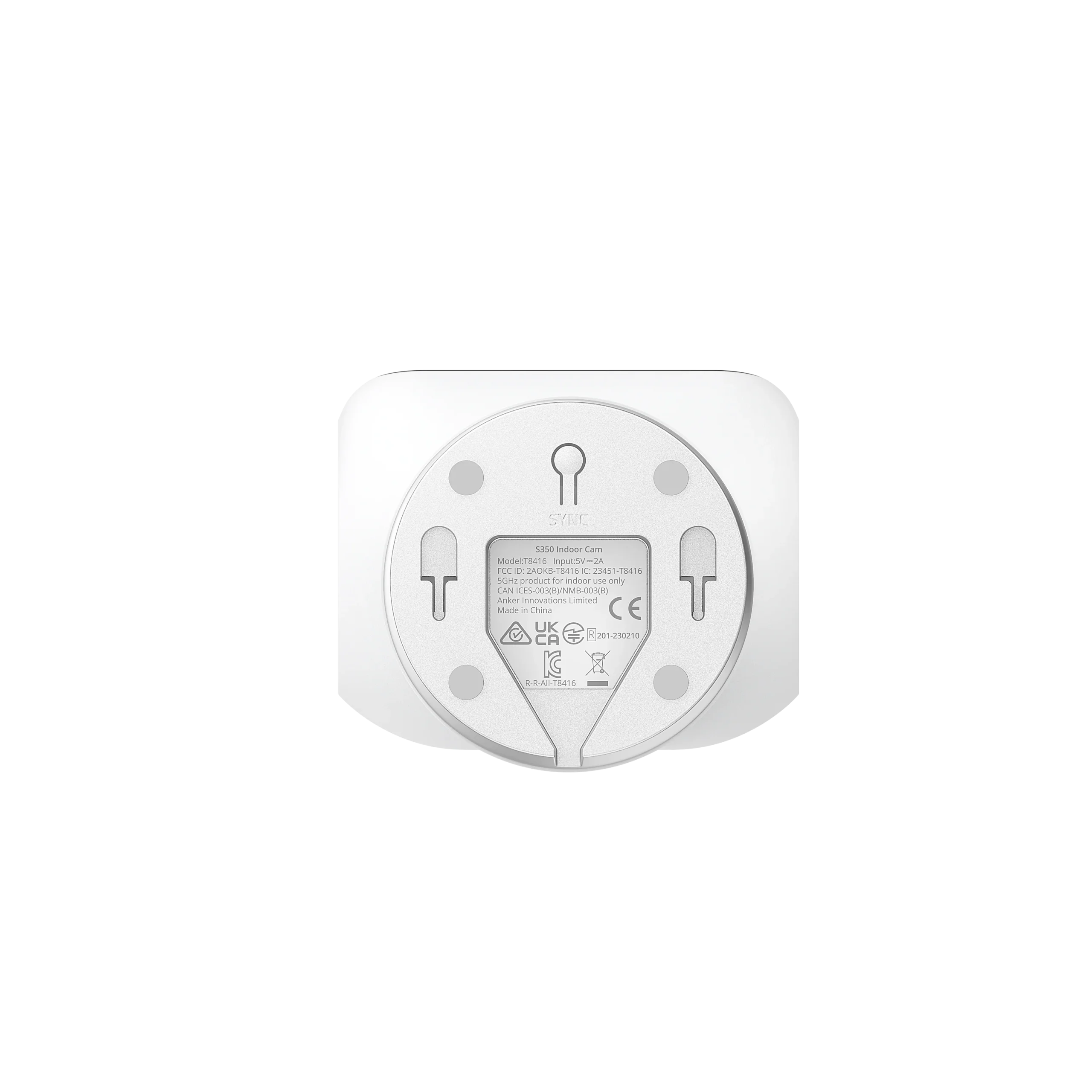 Anker eufy Security Indoor S350 Dual Camera (4K, Model T8416221) - Advanced Indoor Monitoring with Dual Lens Technology thumbnail 10