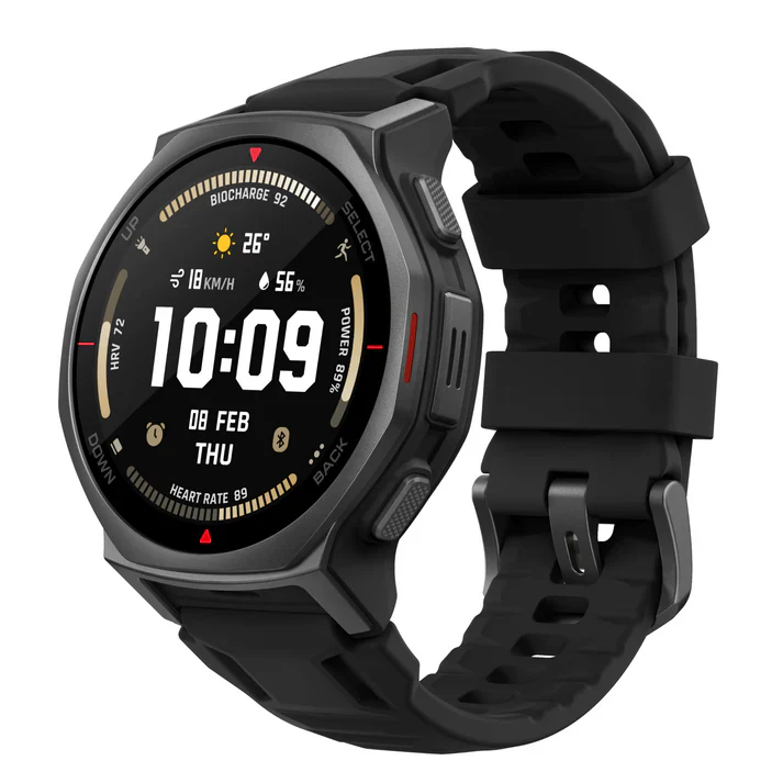 AMAZFIT T-REX 3 PRO 44MM SMART WATCH TACTICAL BLACK A2549 thumbnail 7