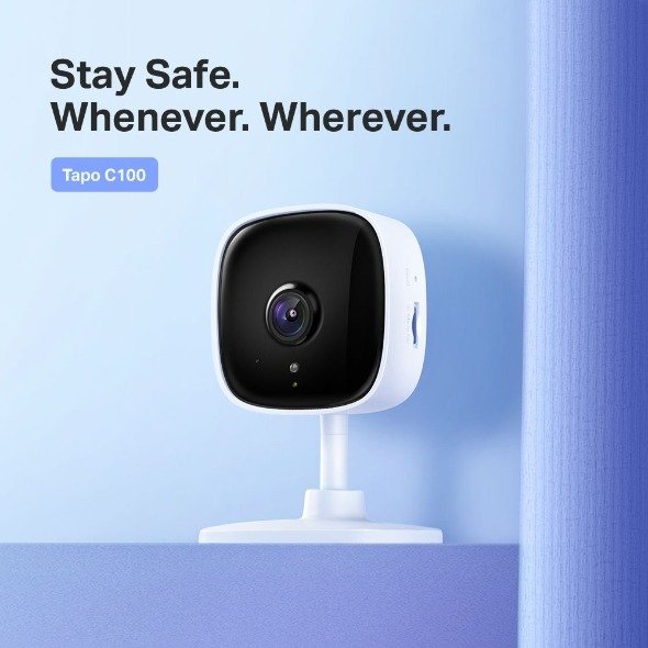 TP-Link Tapo C100 Home Security WiFi Camera thumbnail 7