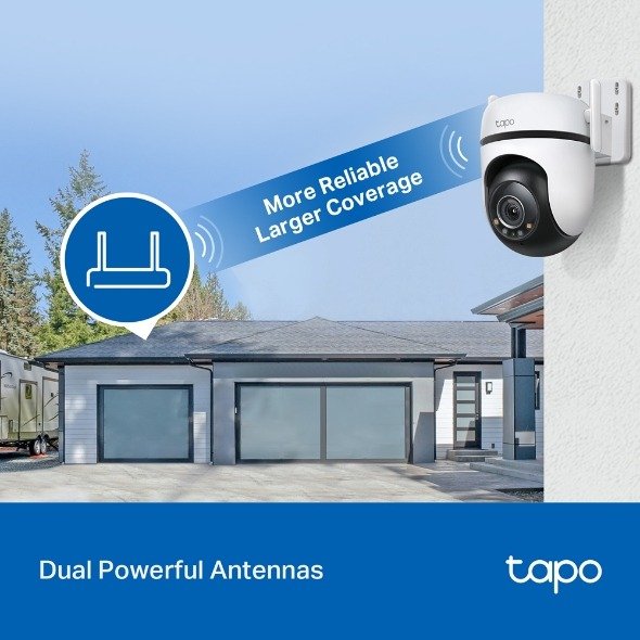 TP-Link Outdoor Pan Tilt Home Security WiFi Camera - Tapo C520WS thumbnail 15
