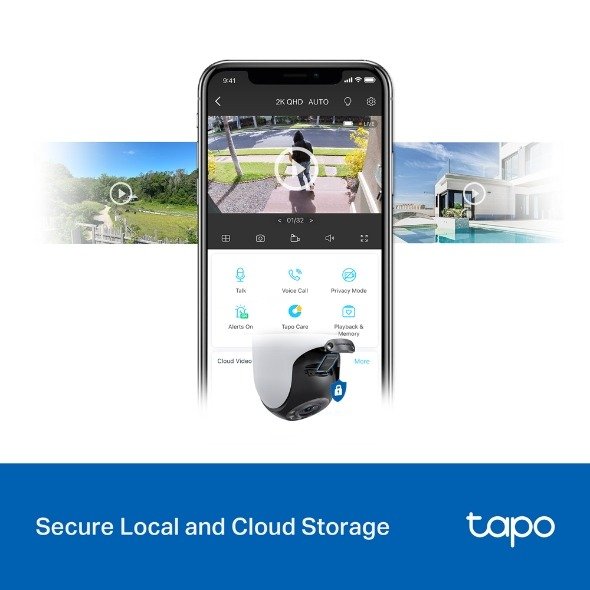TP-Link Outdoor Pan Tilt Home Security WiFi Camera - Tapo C520WS thumbnail 13