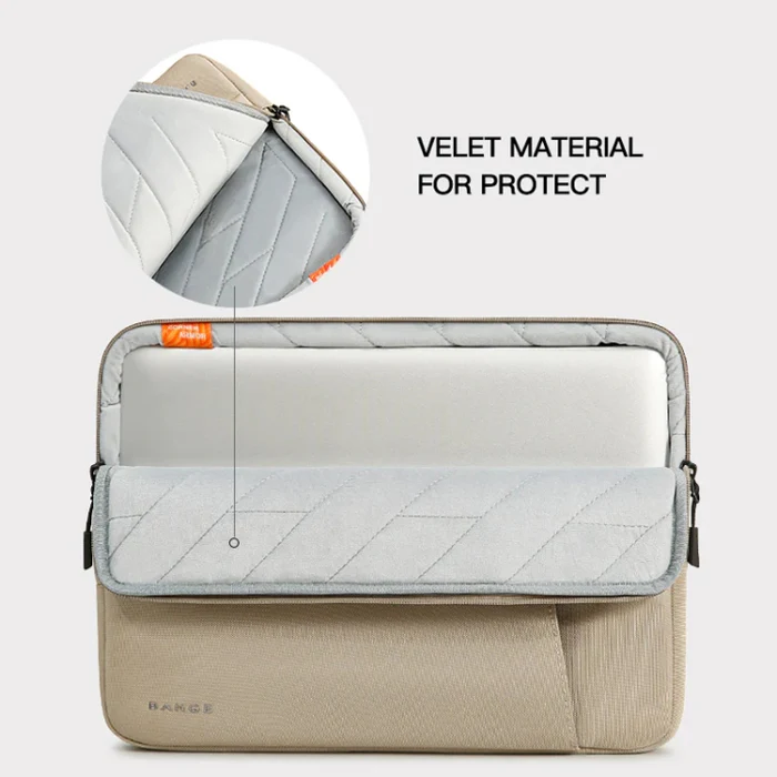 BANGE 14 LAPTOP BAG KHAKI BG-6801 thumbnail 13