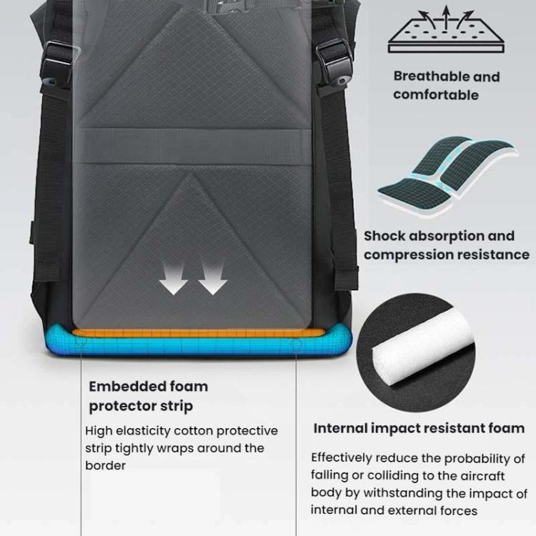 BANGE BACKPACK BLACK BG-FW226 thumbnail 17
