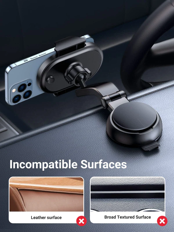 UGREEN WATERFALL-SHAPED SUCTION CUP PHONE MOUNT 20473 thumbnail 13