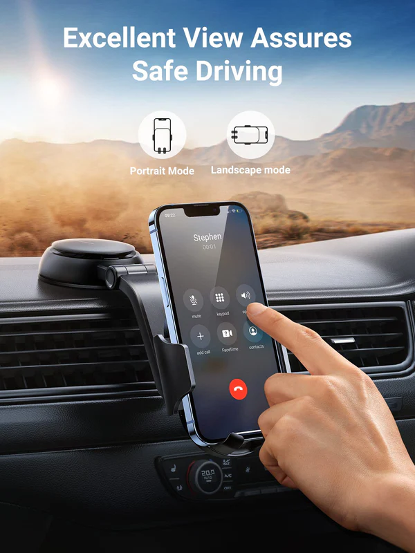 UGREEN WATERFALL-SHAPED SUCTION CUP PHONE MOUNT 20473 thumbnail 8