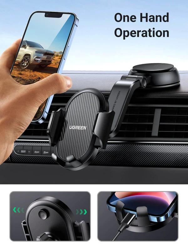 UGREEN WATERFALL-SHAPED SUCTION CUP PHONE MOUNT 20473 thumbnail 10