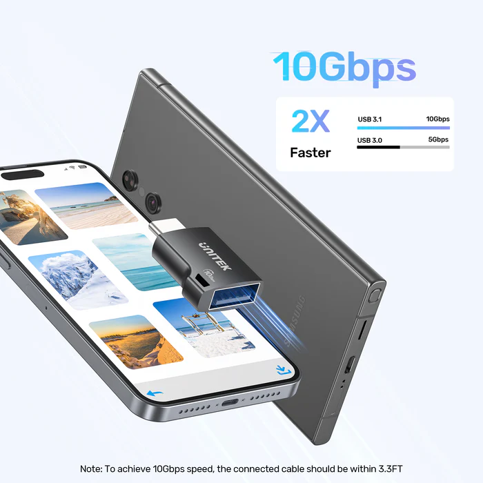 UNITEK 10GBPS USB-C TO USB-A ADAPTER A1048ABK01 thumbnail 29
