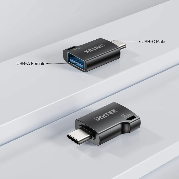 UNITEK 10GBPS USB-C TO USB-A ADAPTER A1048ABK01 thumbnail 22