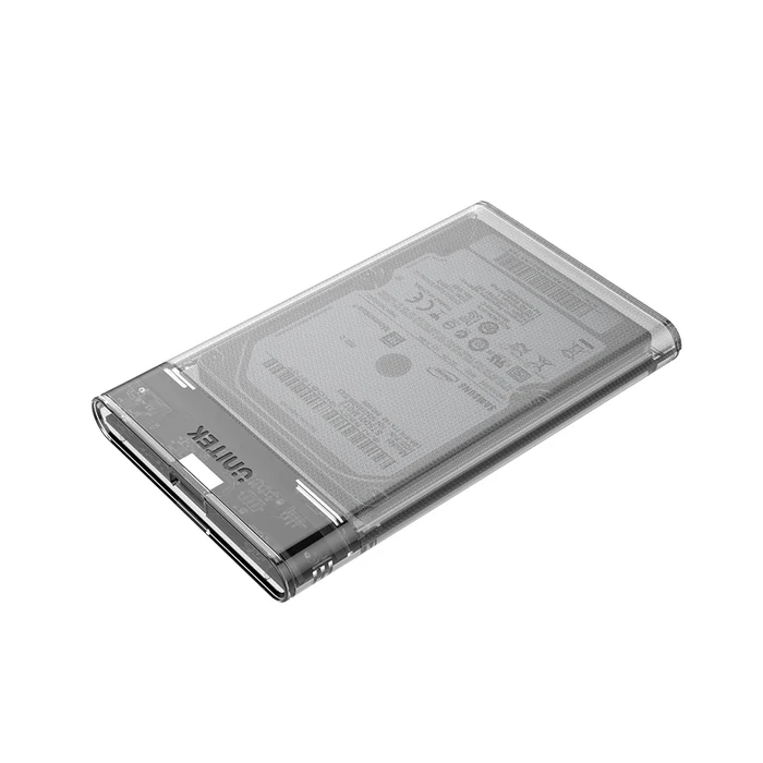 UNITEK 2.5 INCH SATA HARD DRIVE DISKGUARD LIMPID R BLACK S1103A thumbnail 13