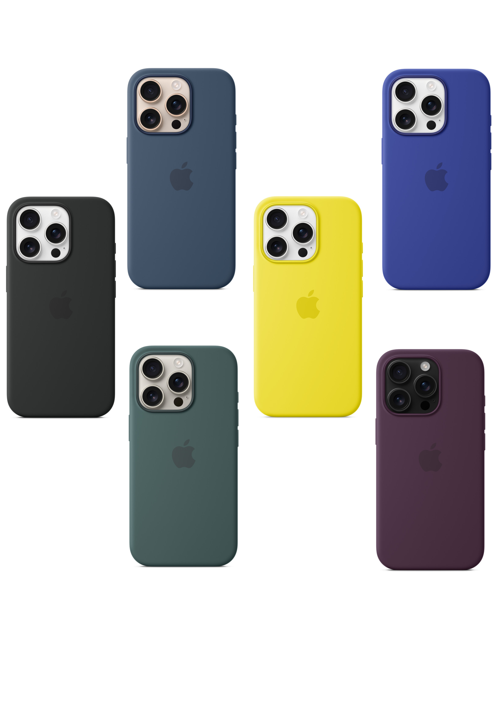 Apple iPhone 16 Series Silicone Case with MagSafe - Soft Touch Protection thumbnail 59
