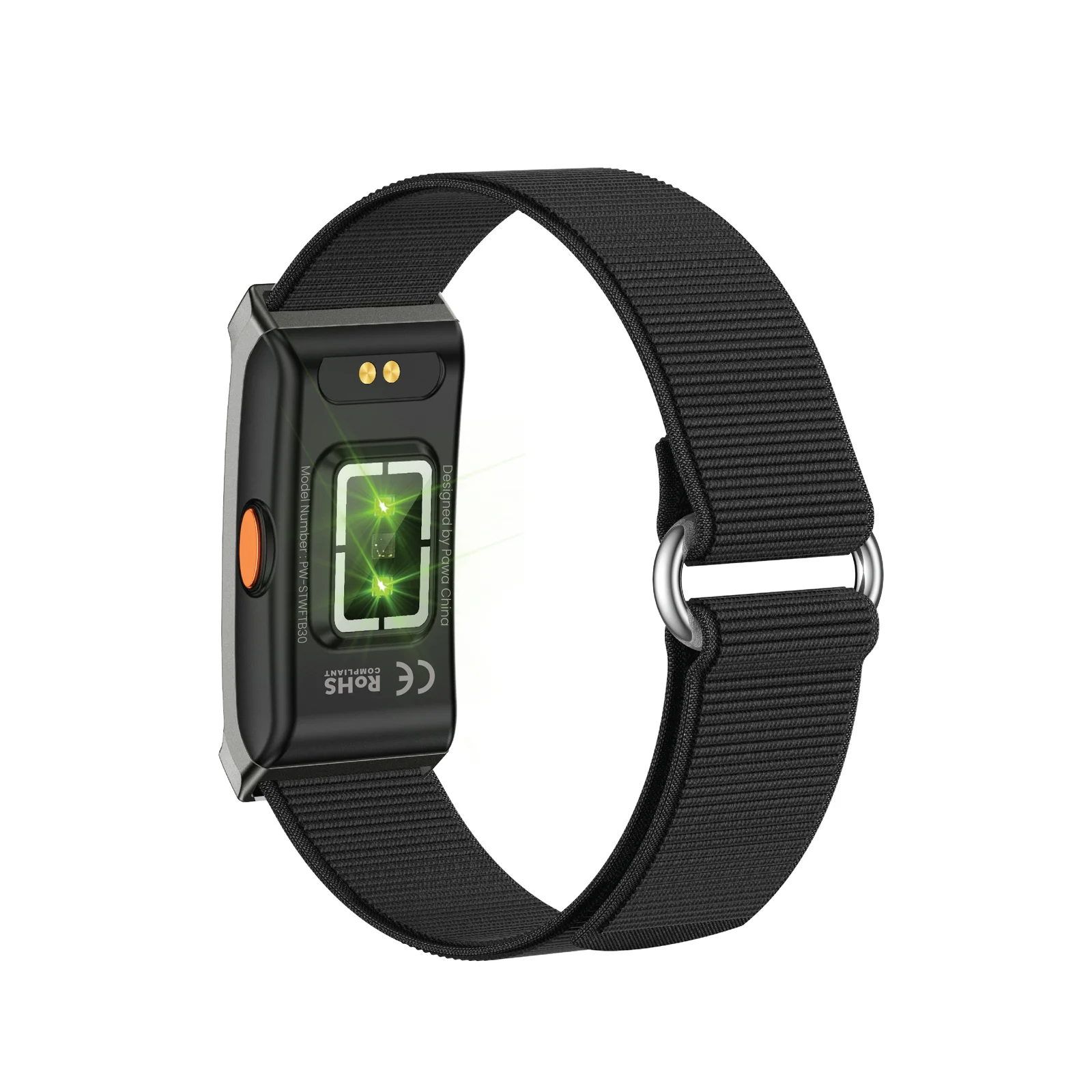PAWA SPRINTFIT SCREENLESS FITNESS SMART BRACELET BLACK PW-STWFTB30-BK thumbnail 5