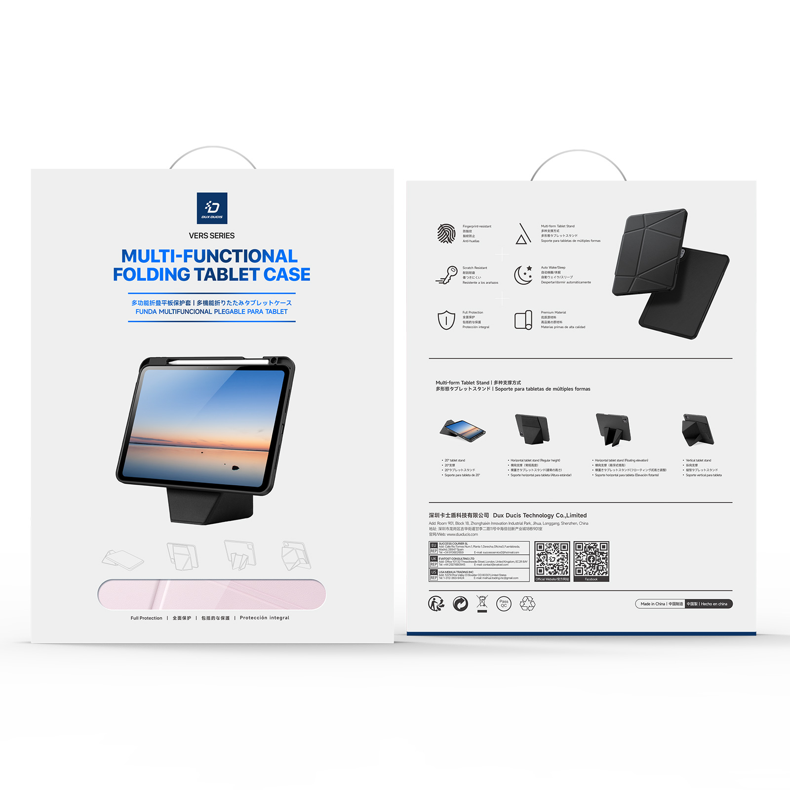 DUXDUCIS SAMSUNG TAB S11 VERS SERIES CASE BLACK VERS0023 thumbnail 11
