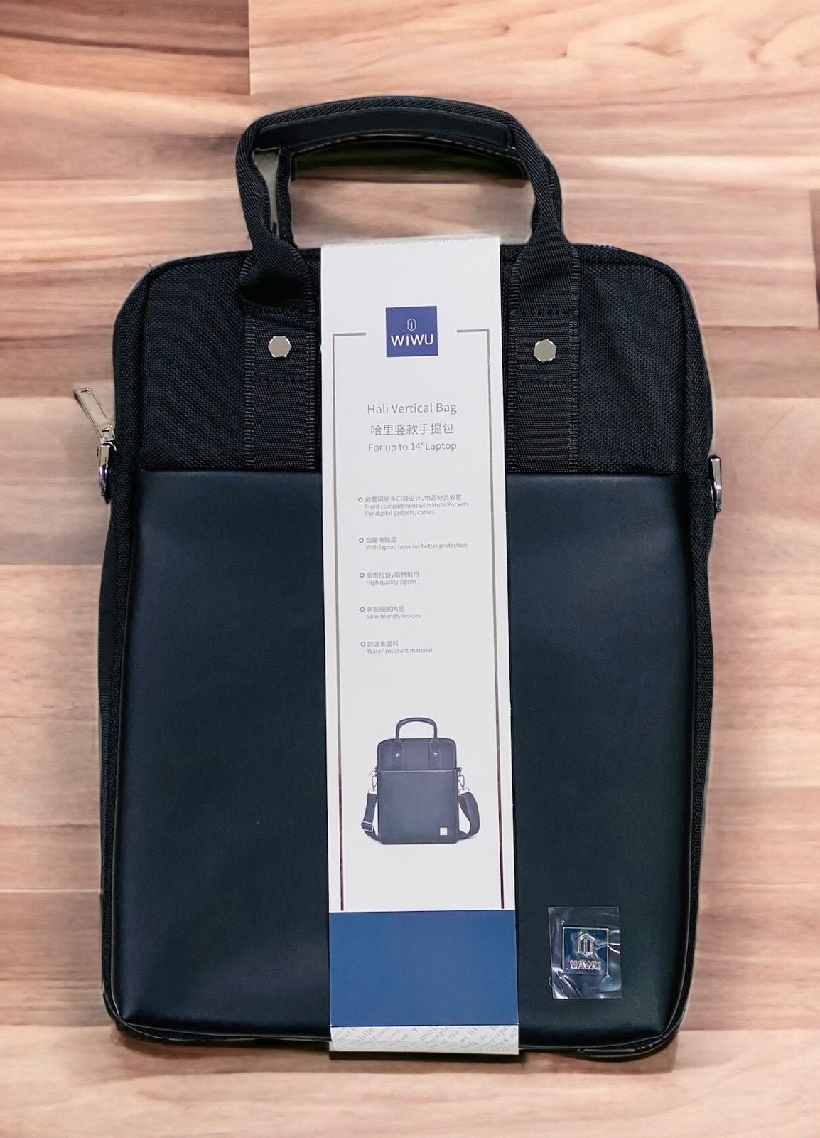 WIWU HALIZ LAPTOP BAG 14 INCH BLACK thumbnail 3