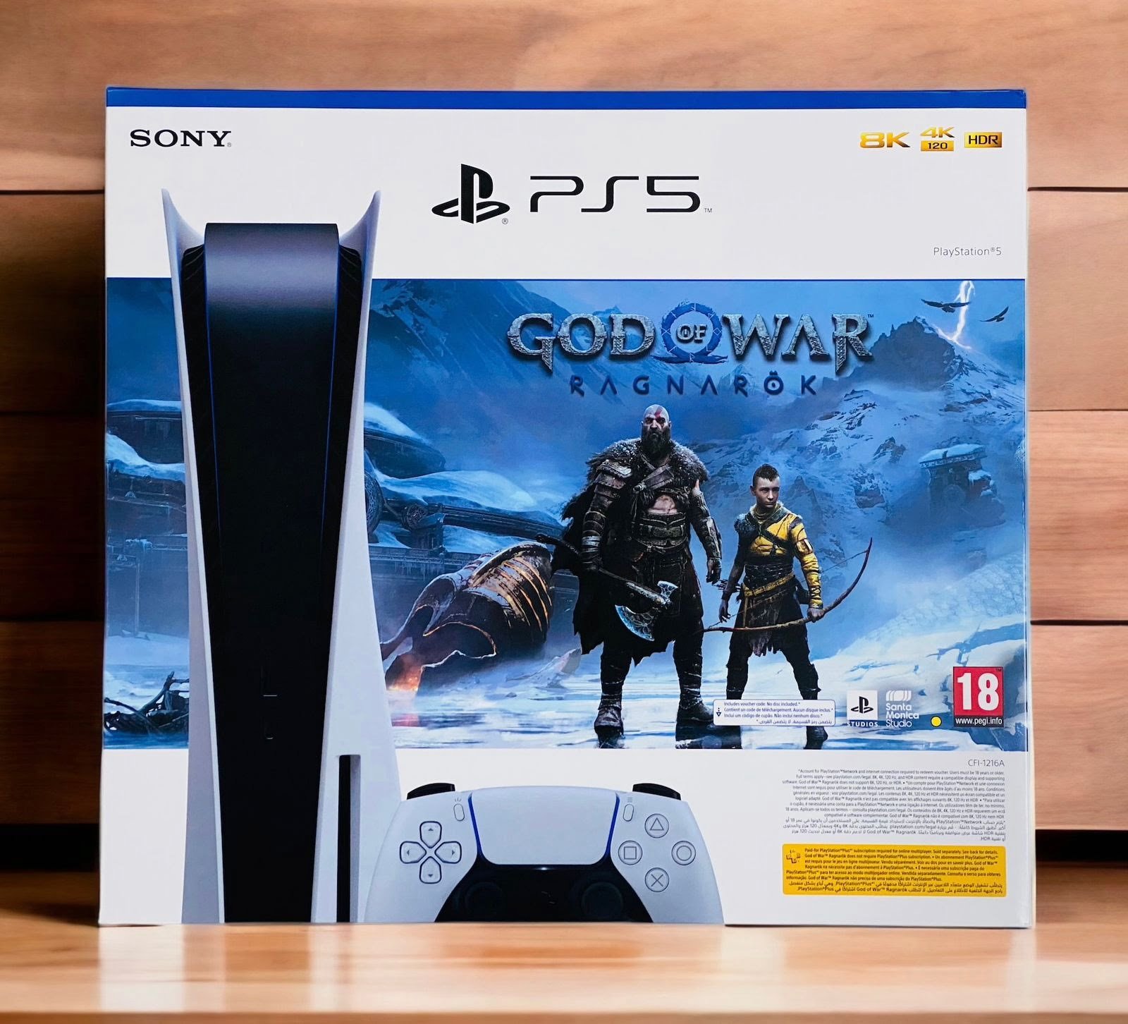 SONY PLAYSTATION 5 DISK GOD OF WAR RAGNROK CFI-1216A thumbnail 3