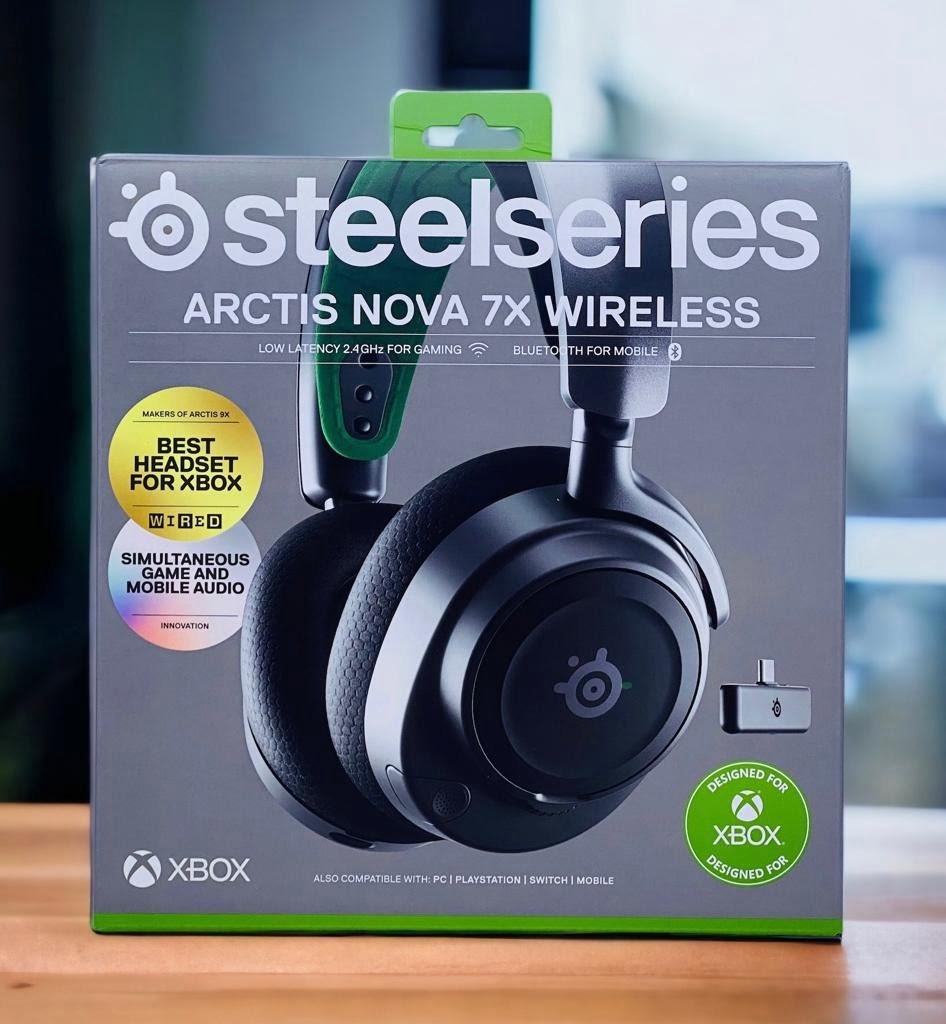 STEELSERIES ARCTIS NOVA 7X OVER-EAR GAMING HEADSET BLACK 61565 thumbnail 3