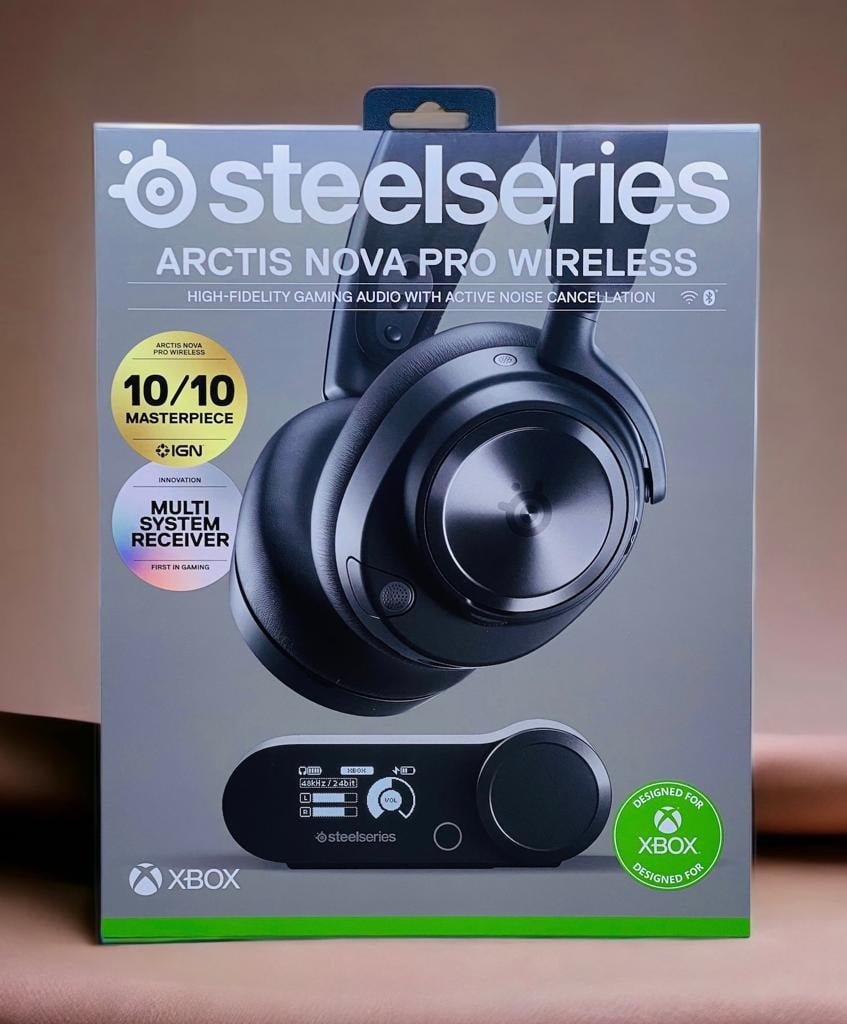 STEELSERIES ARCTIS NOVA PRO WIRELESS X GAMING HEADSET BLACK 61521 thumbnail 3