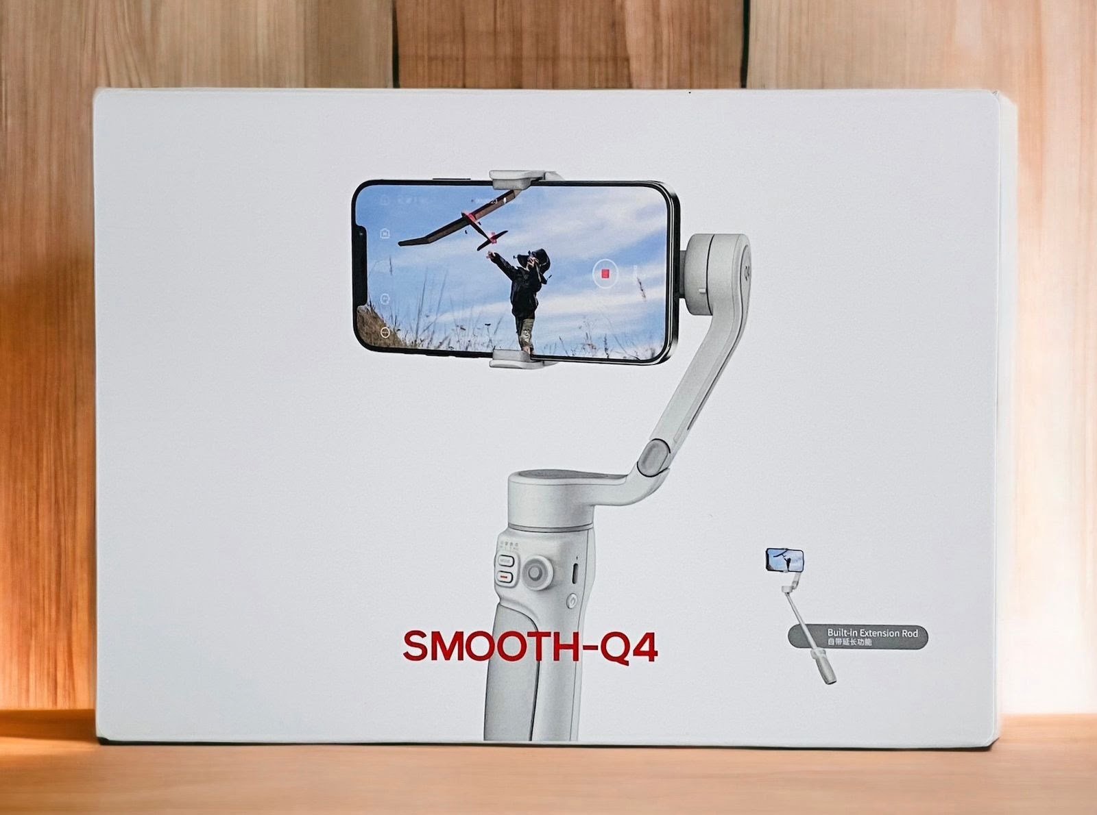 ZHIYUN SMOOTH-Q4 SMARTPHONE GIMBAL STABILIZER WHITE thumbnail 5