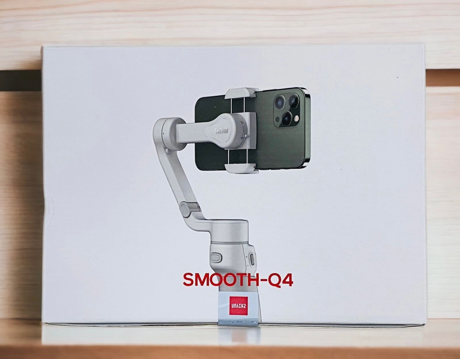 ZHIYUN SMOOTH-Q4 SMARTPHONE GIMBAL STABILIZER WHITE thumbnail 4