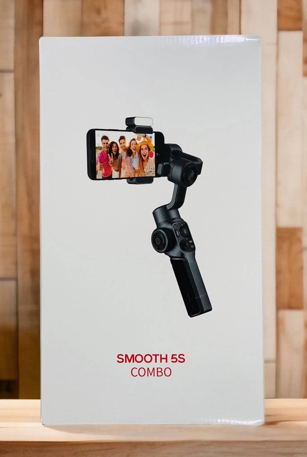 ZHIYUN SMOOTH 5S COMBO 3-AXIS GIMBAL STABILIZER MAGNETIC LIGHT FOR SMARTPHONE GREY thumbnail 2