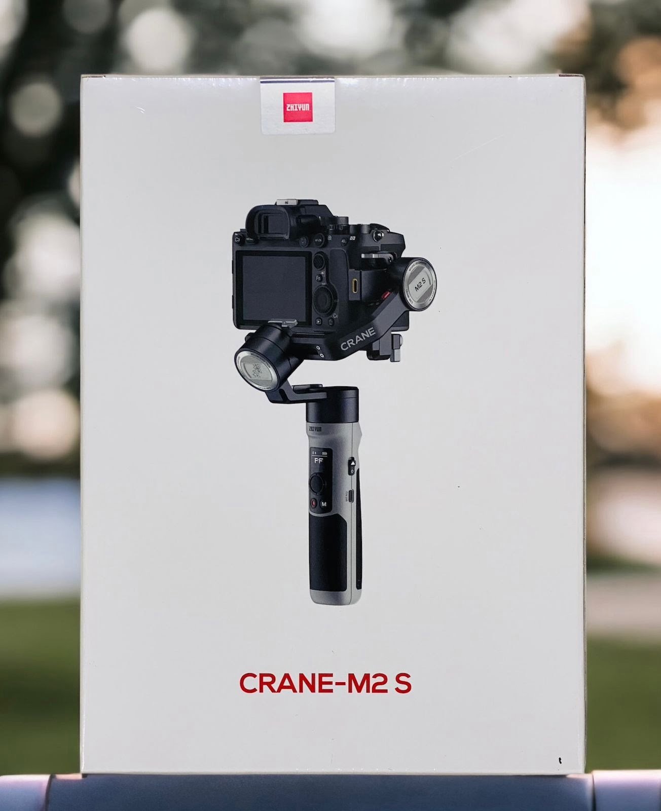 ZHIYUN CRANE M2S 3-AXIS GIMBAL STABILIZER WHITE thumbnail 4